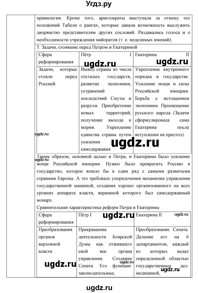 ГДЗ (Решебник) по истории 8 класс Андреев И.Л. / параграф.№ / 13-14(продолжение 12)