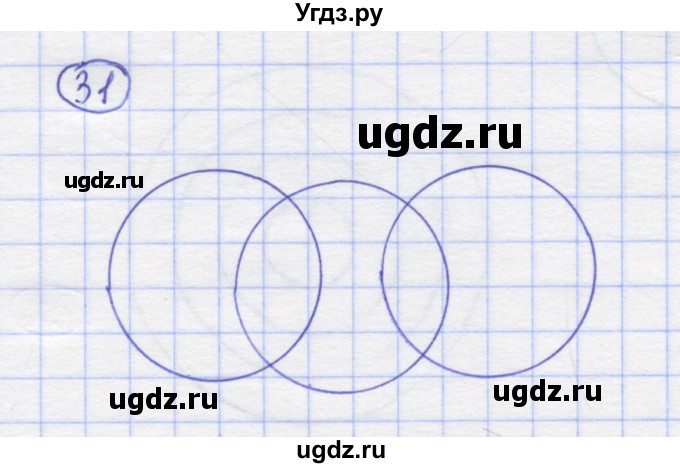 ГДЗ (Решебник) по математике 5 класс Козлов В.В. / глава 1 / параграф 1 / упражнение / 31