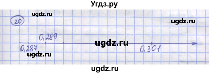 ГДЗ (Решебник) по математике 5 класс Козлов В.В. / глава 13 / параграф 1 / упражнение / 20