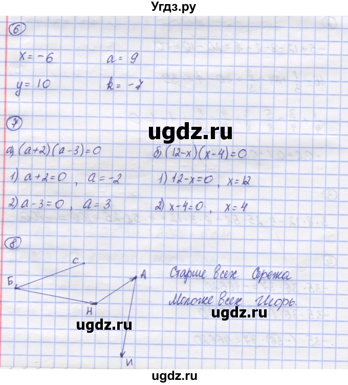 ГДЗ (Решебник) по математике 6 класс (рабочая тетрадь) Рудницкая В.Н. / часть 2. страница номер / 40