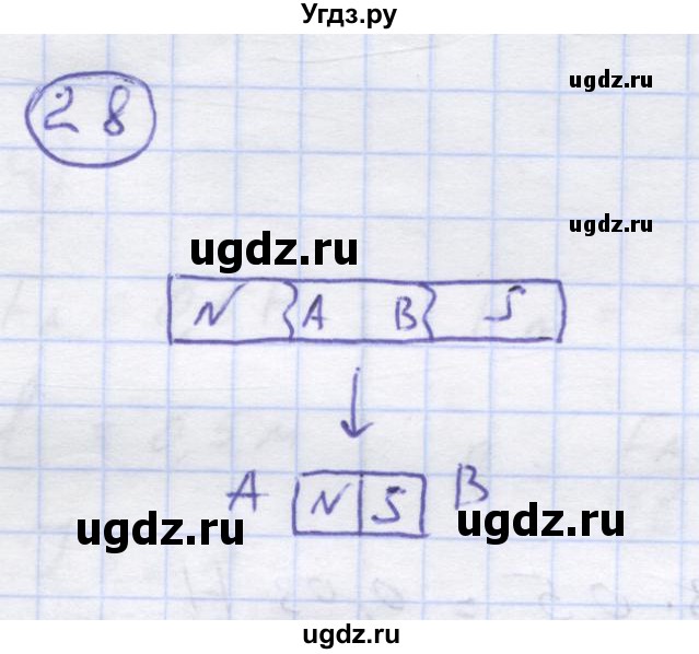 ГДЗ (Решебник) по физике 8 класс Генденштейн Л.Э. / задачи / параграф 17 / 28