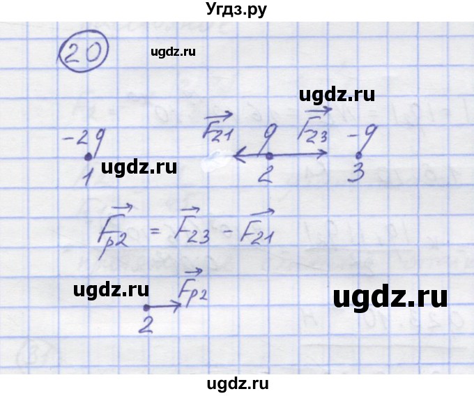 ГДЗ (Решебник) по физике 8 класс Генденштейн Л.Э. / задачи / параграф 8 / 20