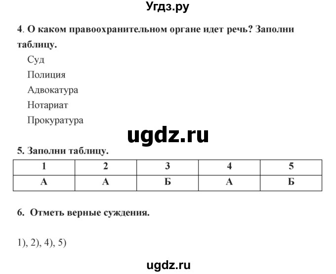 ГДЗ (Решебник) по обществознанию 7 класс (рабочая тетрадь) Федорова С.А. / параграф номер / 30(продолжение 2)