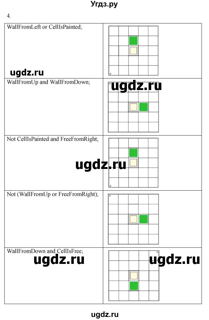 ГДЗ (Решебник №1) по информатике 7 класс Котов В.М. / параграф номер / 12(продолжение 3)