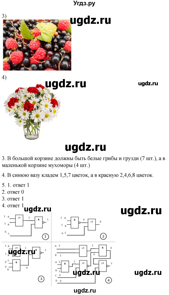 ГДЗ (Решебник №1) по информатике 7 класс Котов В.М. / параграф номер / 4(продолжение 2)