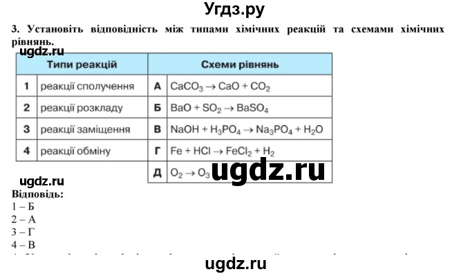 ГДЗ (Решебник) по химии 9 класс Ярошенко О.Г. / завдання рiзних рiвнiв складностi / § 25 / 3