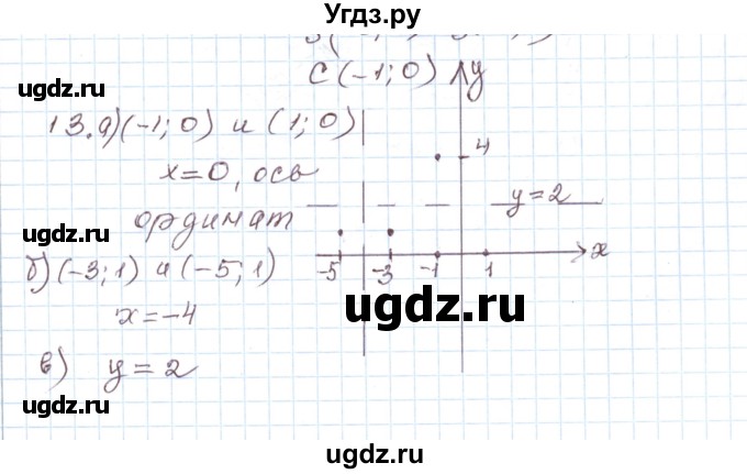 ГДЗ (Решебник) по алгебре 9 класс (дидактические материалы ) Евстафьева Л.П. / обучающие работы / О-7 номер / 13