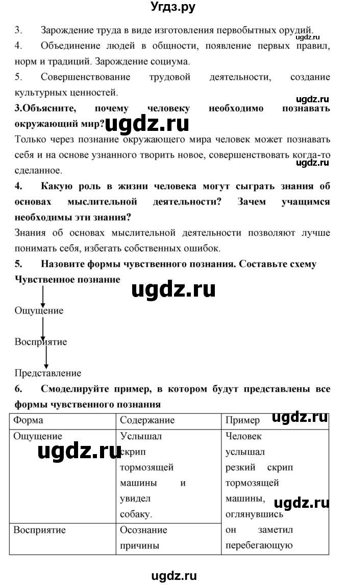 ГДЗ (Решебник) по обществознанию 7 класс Королькова Е.С. / параграф / 6(продолжение 2)