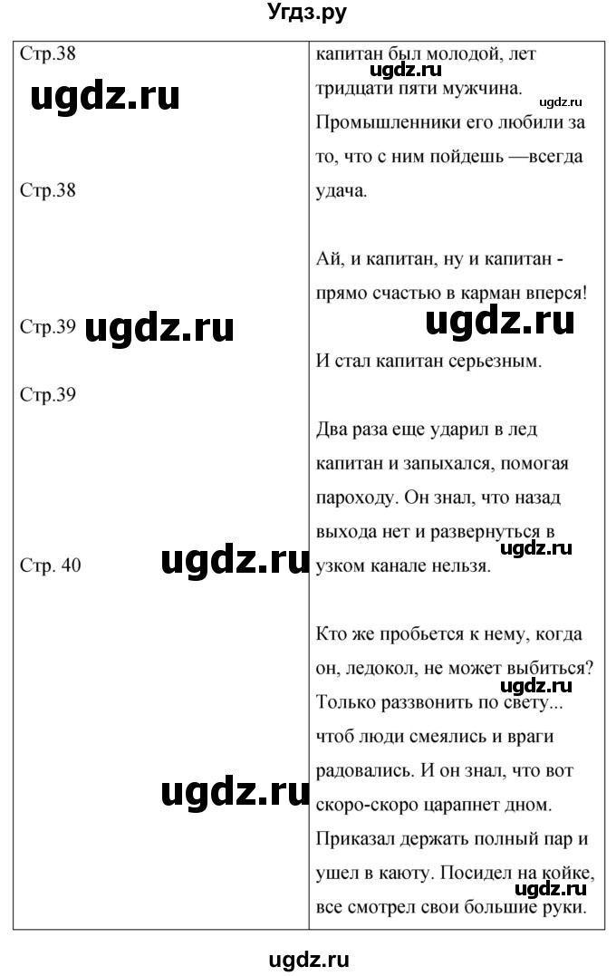 ГДЗ (Решебник) по литературе 4 класс (рабочая тетрадь) Бунеев Р.Н. / страница номер / 70(продолжение 2)