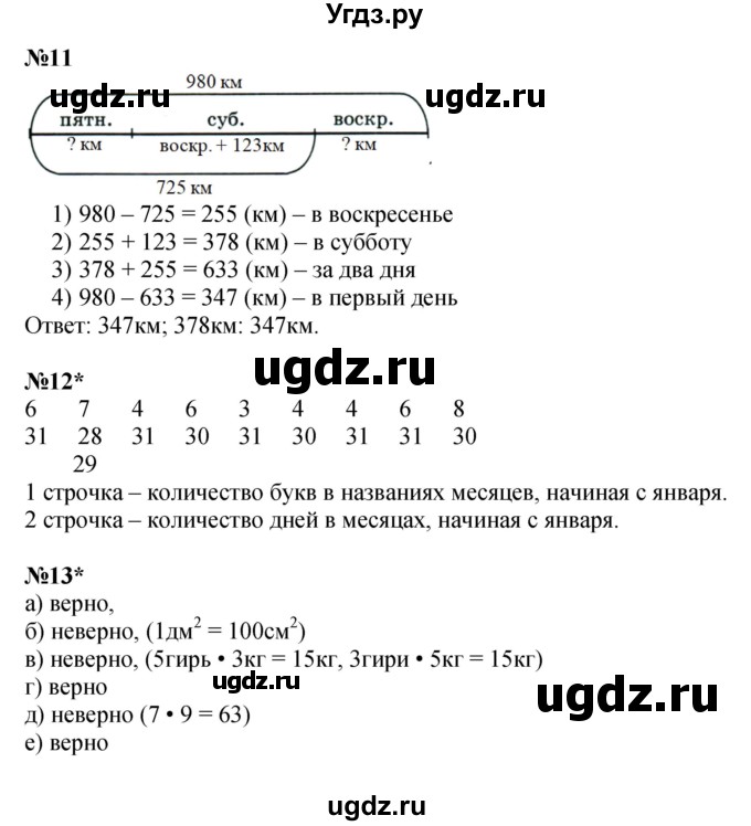 ГДЗ (Решебник к учебнику 2022 (Учусь учиться 6-е издание)) по математике 4 класс Петерсон Л.Г. / часть 1. страница / 3(продолжение 2)