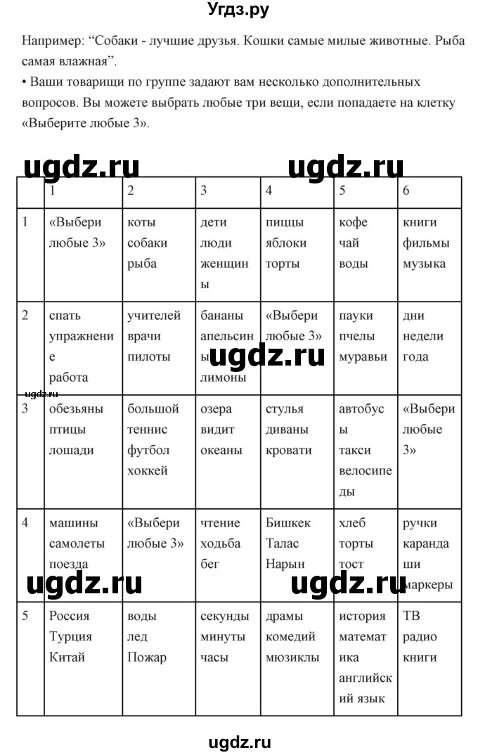 ГДЗ (Решебник) по английскому языку 6 класс Балута О.Р. / страница / 122(продолжение 4)