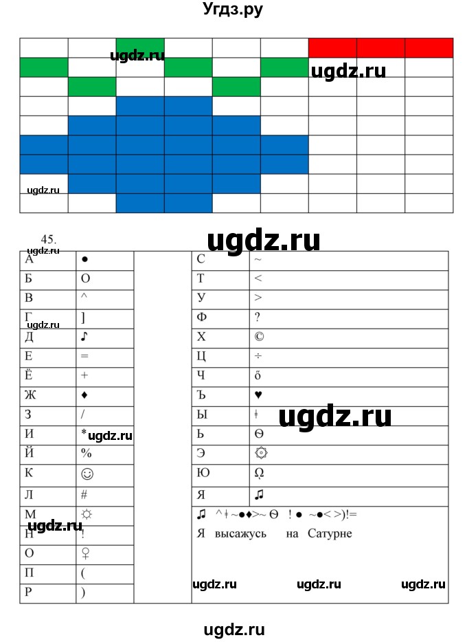 ГДЗ (Решебник) по информатике 2 класс Бененсон Е.П. / часть 1 (страницы) номер. / 38(продолжение 2)