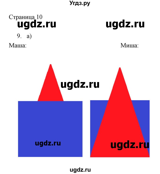 ГДЗ (Решебник) по информатике 2 класс Бененсон Е.П. / часть 2 (страницы) номер. / 10