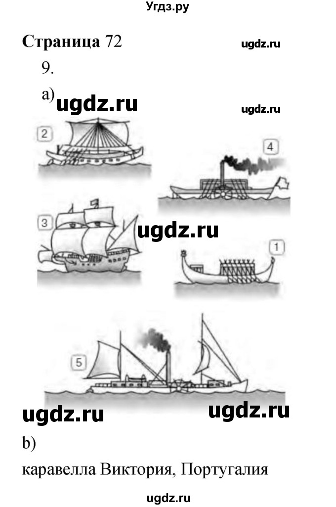 ГДЗ (Решебник) по информатике 3 класс Бененсон Е.П. / часть 2 (страница) номер / 72