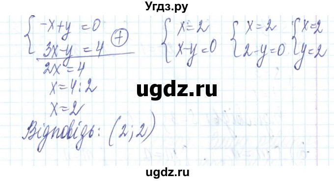 ГДЗ (Решебник) по алгебре 8 класс Бевз Г.П. / вправа / 41(продолжение 3)