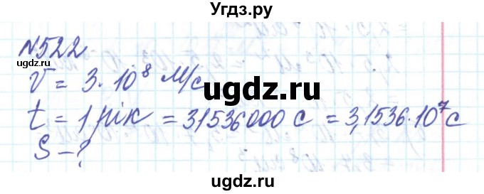 ГДЗ (Решебник) по алгебре 8 класс Бевз Г.П. / вправа / 522