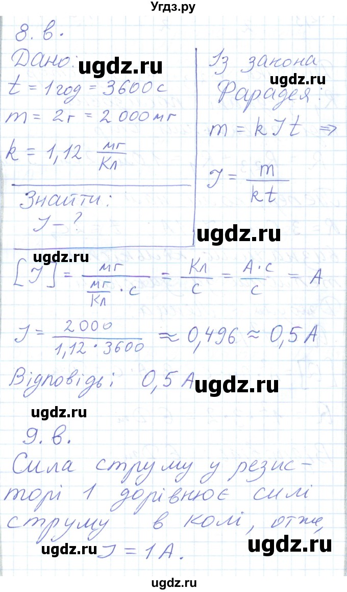 ГДЗ (Решебник) по физике 8 класс Барьяхтар В.Г. / страница номер / 223