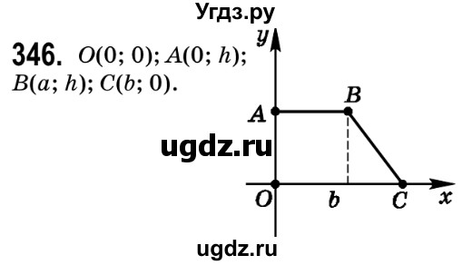 ГДЗ (Решебник №2) по геометрии 9 класс Ершова A.П. / завдання номер / 346