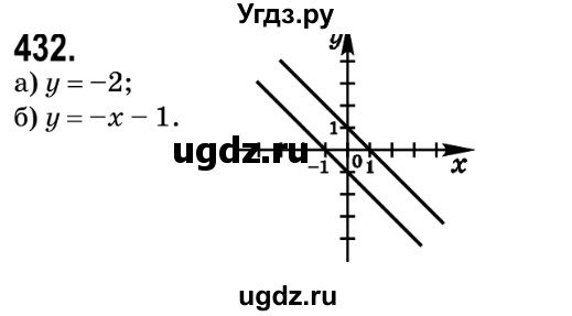 ГДЗ (Решебник №2) по геометрии 9 класс Ершова A.П. / завдання номер / 432