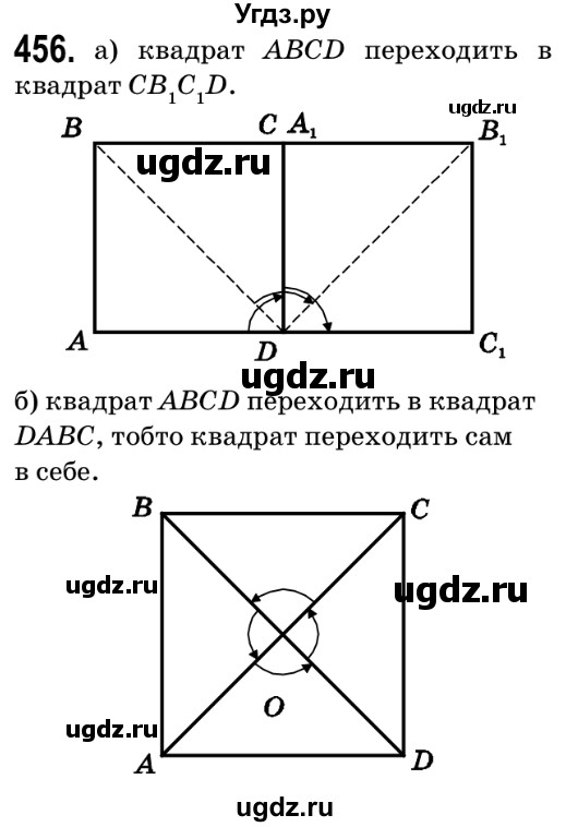 ГДЗ (Решебник №2) по геометрии 9 класс Ершова A.П. / завдання номер / 456