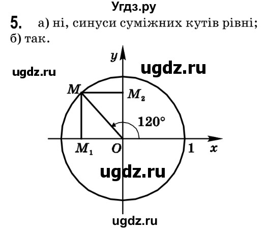 ГДЗ (Решебник №2) по геометрии 9 класс Ершова A.П. / завдання номер / 5