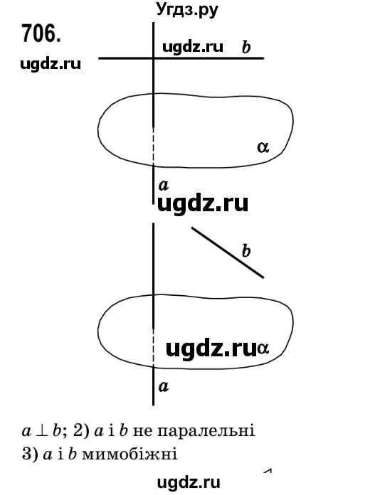 ГДЗ (Решебник №2) по геометрии 9 класс Ершова A.П. / завдання номер / 706