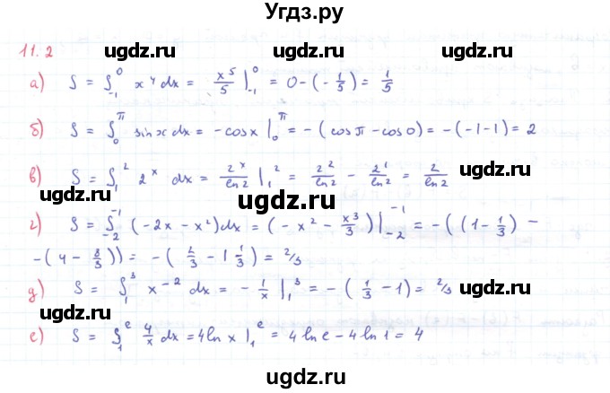 ГДЗ (Решебник) по алгебре 11 класс Мерзляк А.Г. / параграф 11 / 11.2