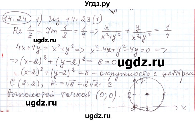 ГДЗ (Решебник) по алгебре 11 класс Мерзляк А.Г. / параграф 14 / 14.24
