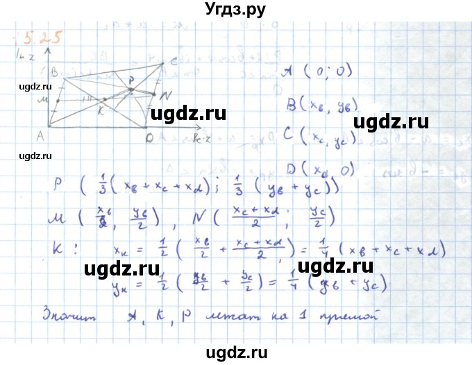 ГДЗ (Решебник) по алгебре 11 класс Мерзляк А.Г. / параграф 15 / 15.25