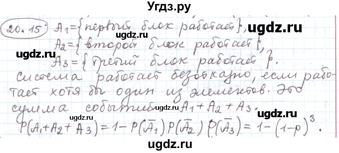 ГДЗ (Решебник) по алгебре 11 класс Мерзляк А.Г. / параграф 20 / 20.15