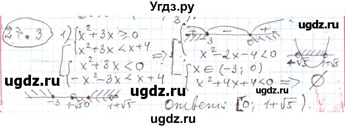 ГДЗ (Решебник) по алгебре 11 класс Мерзляк А.Г. / параграф 27 / 27.3