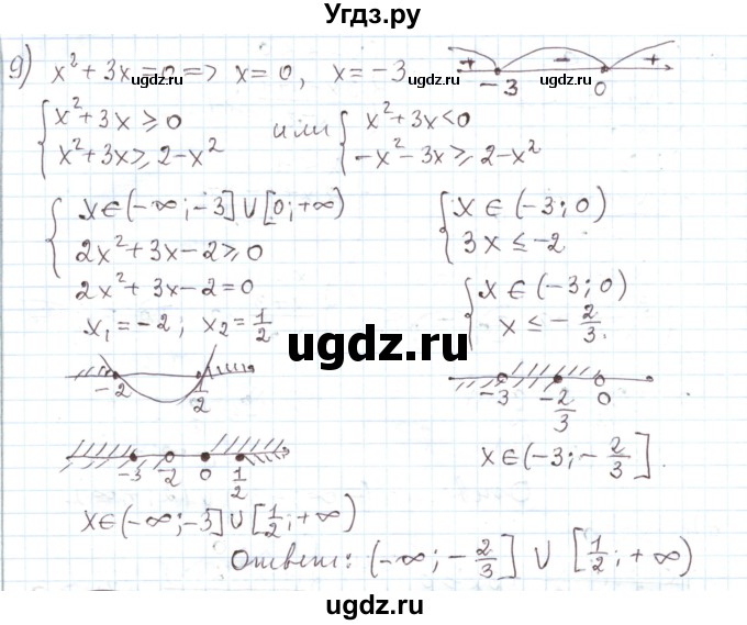 ГДЗ (Решебник) по алгебре 11 класс Мерзляк А.Г. / параграф 28 / 28.166(продолжение 4)