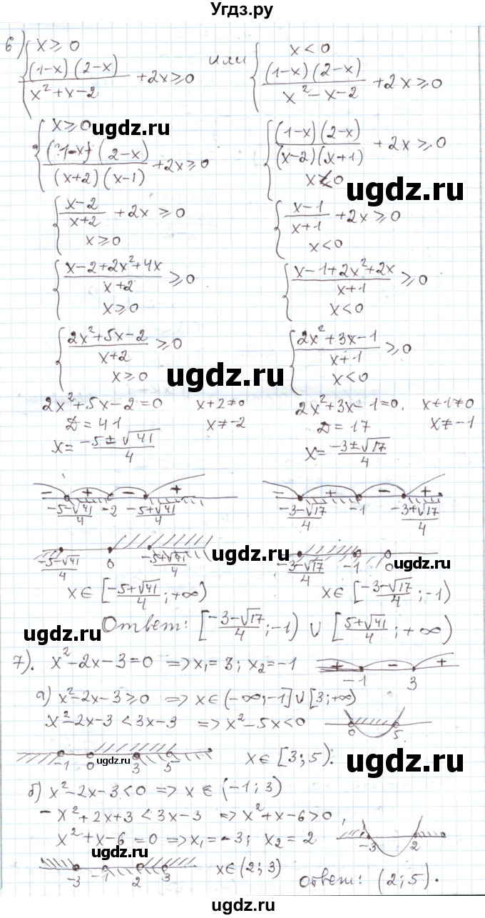 ГДЗ (Решебник) по алгебре 11 класс Мерзляк А.Г. / параграф 28 / 28.167(продолжение 3)