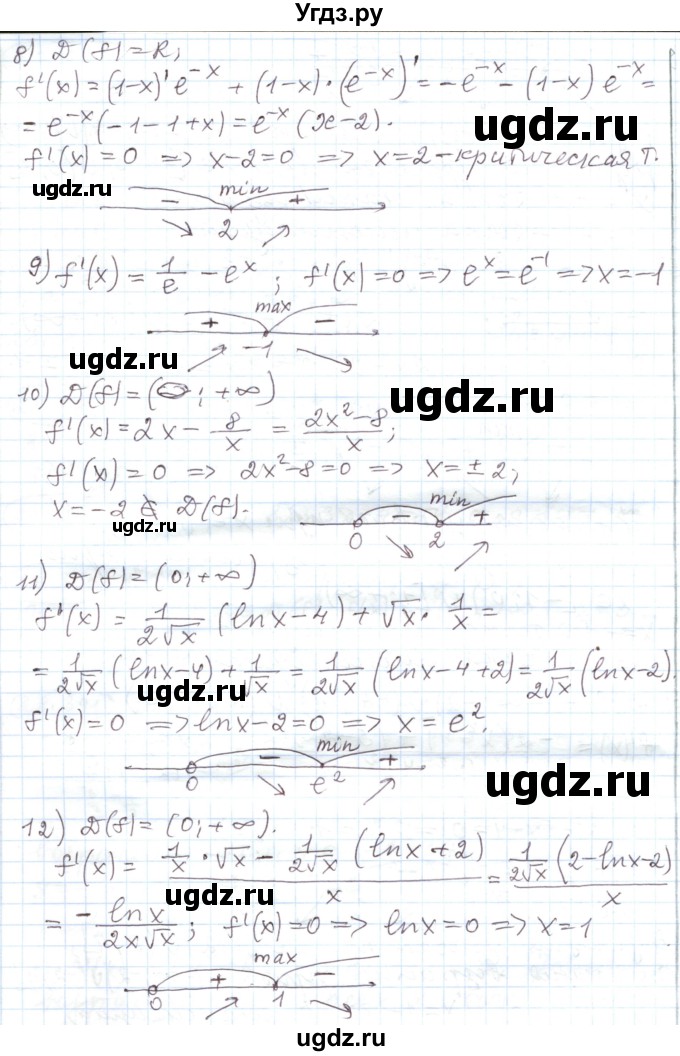 ГДЗ (Решебник) по алгебре 11 класс Мерзляк А.Г. / параграф 28 / 28.391(продолжение 3)