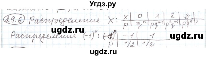 ГДЗ (Решебник) по алгебре 11 класс Мерзляк А.Г. / параграф 29 / 29.6