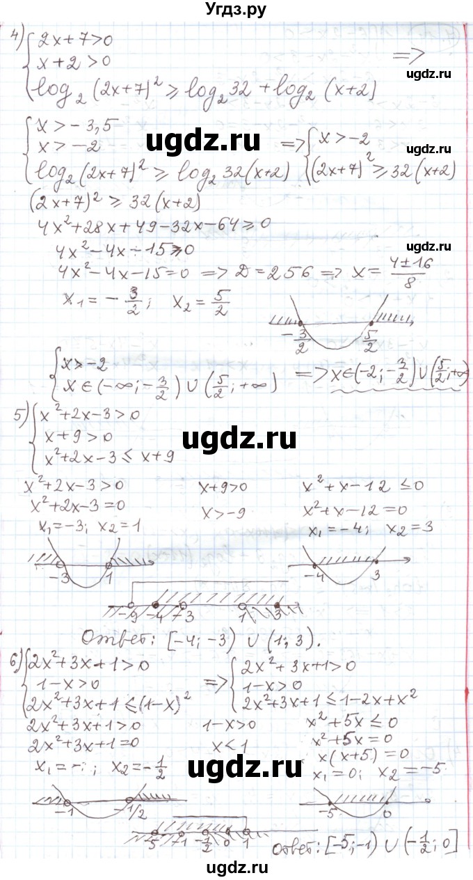 ГДЗ (Решебник) по алгебре 11 класс Мерзляк А.Г. / параграф 7 / 7.13(продолжение 2)