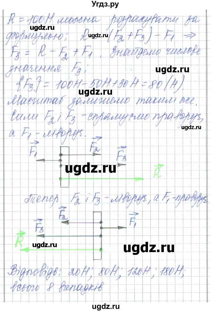 ГДЗ (Решебник) по физике 7 класс Барьяхтар В.Г. / страница номер / 125(продолжение 8)