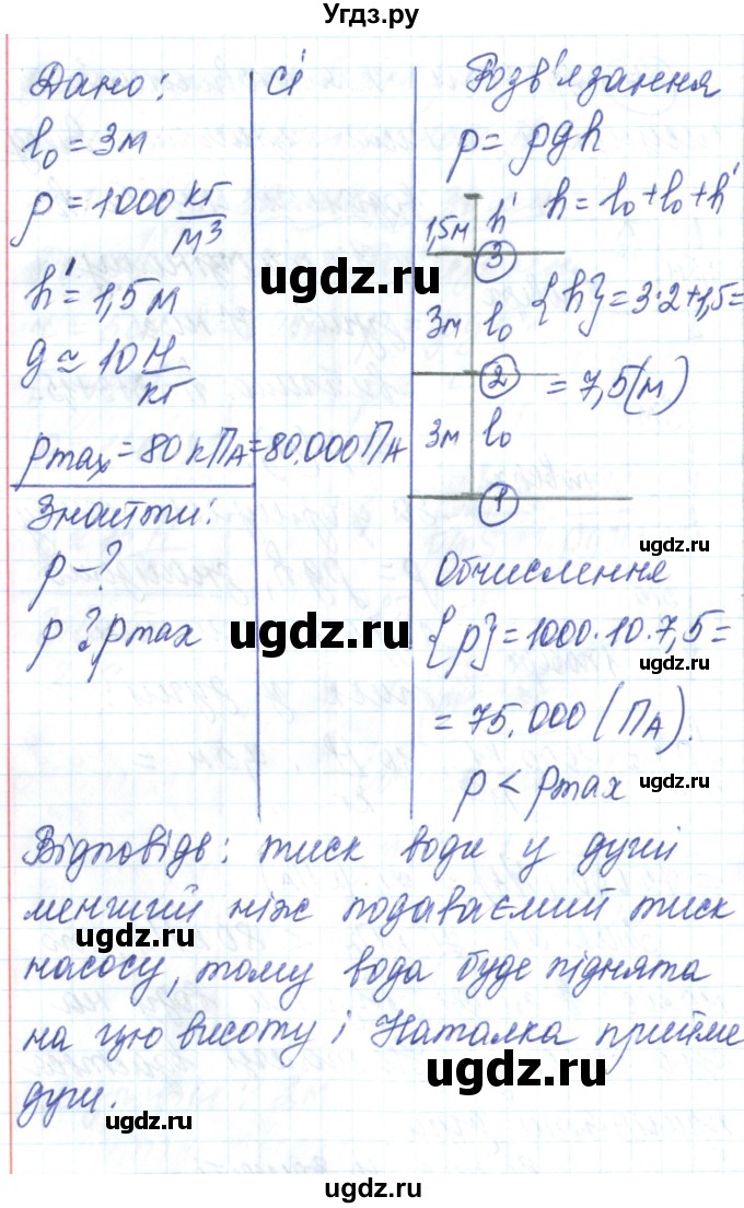ГДЗ (Решебник) по физике 7 класс Барьяхтар В.Г. / страница номер / 163(продолжение 8)