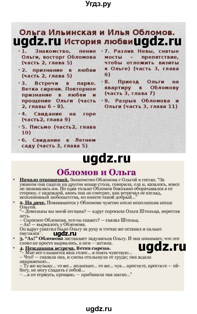 ГДЗ (Решебник к учебнику 2021) по литературе 10 класс Лебедев Ю.В. / часть 1 (страница) / 155(продолжение 16)