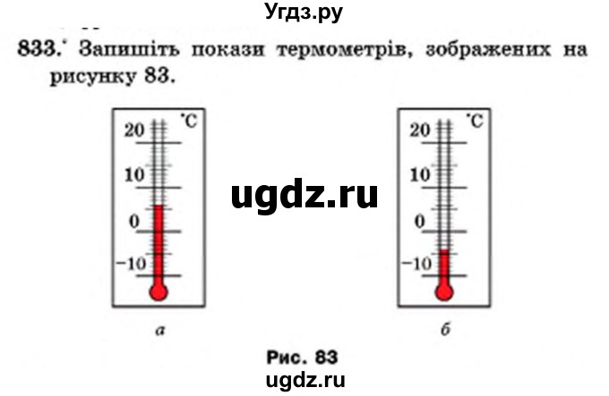 ГДЗ (Учебник) по математике 6 класс Мерзляк А.Г. / завдання номер / 833