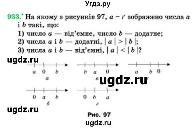 ГДЗ (Учебник) по математике 6 класс Мерзляк А.Г. / завдання номер / 933