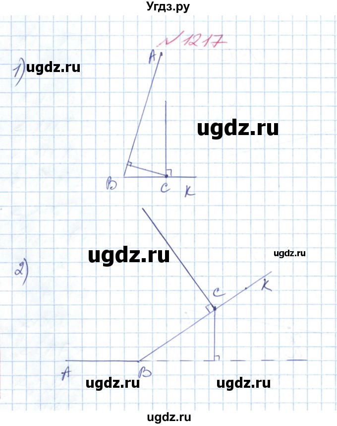 ГДЗ (Решебник №1) по математике 6 класс Мерзляк А.Г. / завдання номер / 1217