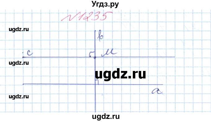 ГДЗ (Решебник №1) по математике 6 класс Мерзляк А.Г. / завдання номер / 1235