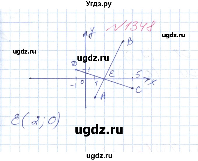 ГДЗ (Решебник №1) по математике 6 класс Мерзляк А.Г. / завдання номер / 1348