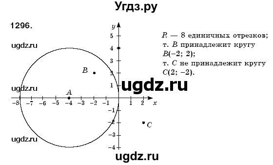 ГДЗ (Решебник №3) по математике 6 класс Мерзляк А.Г. / завдання номер / 1296