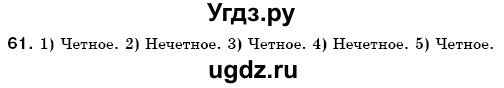 ГДЗ (Решебник №3) по математике 6 класс Мерзляк А.Г. / завдання номер / 61