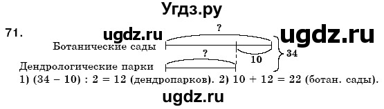 ГДЗ (Решебник №3) по математике 6 класс Мерзляк А.Г. / завдання номер / 71