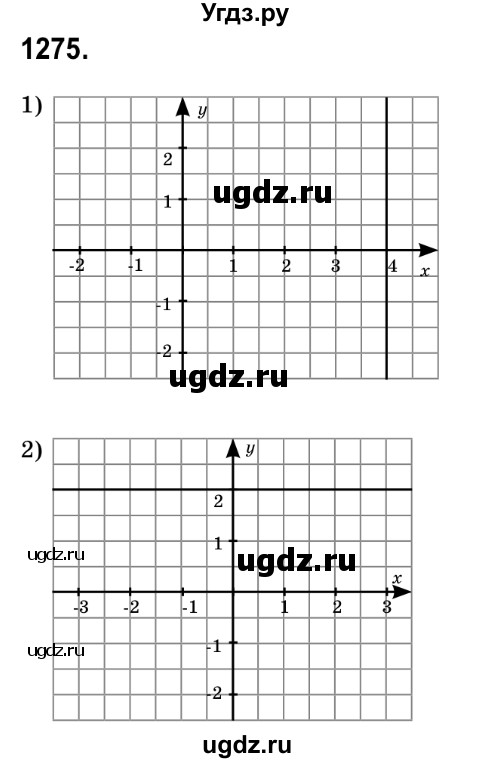 ГДЗ (Решебник №2) по математике 6 класс Мерзляк А.Г. / завдання номер / 1275