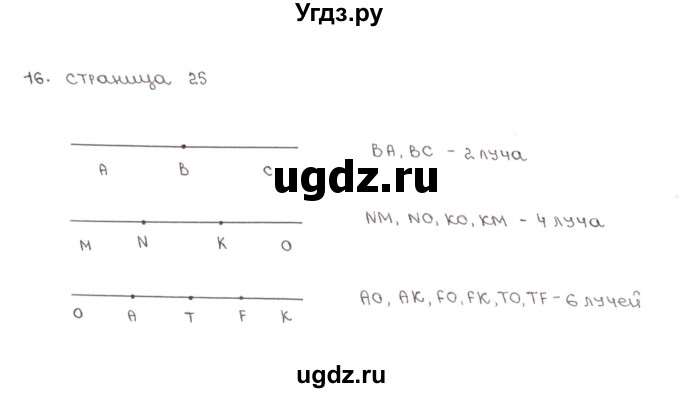 ГДЗ (Решебник) по математике 5 класс (рабочая тетрадь к учебнику Зубаревой) Ерина Т.М. / часть 1. страница / 25