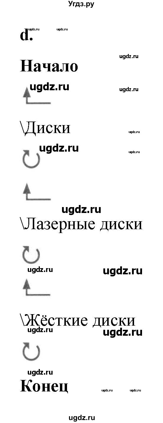 ГДЗ (Решебник) по информатике 4 класс Бененсон Е.П. / часть 1 (страница) номер / 42(продолжение 2)